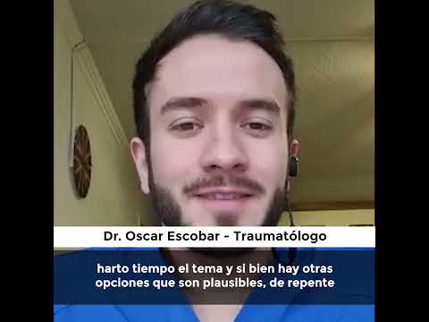Testimonio de Dr. Oscar Escobar, Traumatólogo · Subespecialista en Tobillo y Pie