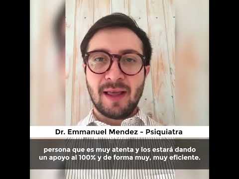Testimonio de Dr. Emmanuel Méndez, Psiquiatra · PhD en Psicología Clínica